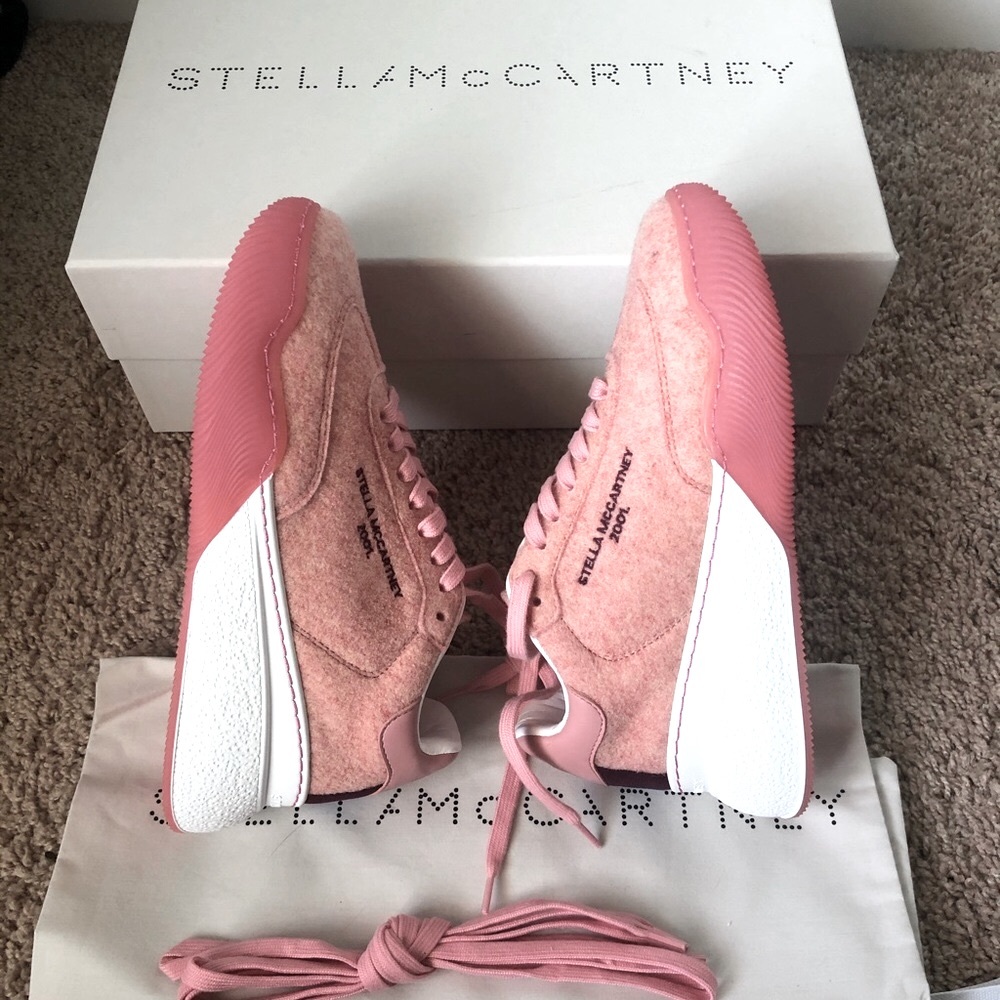 Stella McCartney Women Loop Felt Low Top Sneakers